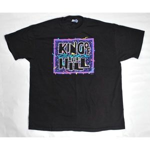 90s Vtg Single Stitch King of the Hill T Shirt XL